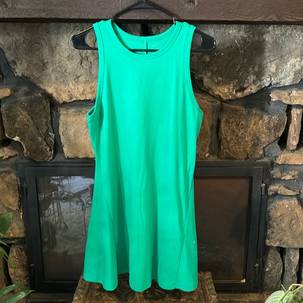 NWOT fit and flare a new day green dress size medium 💚